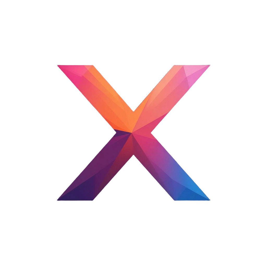 Colorful X Logo